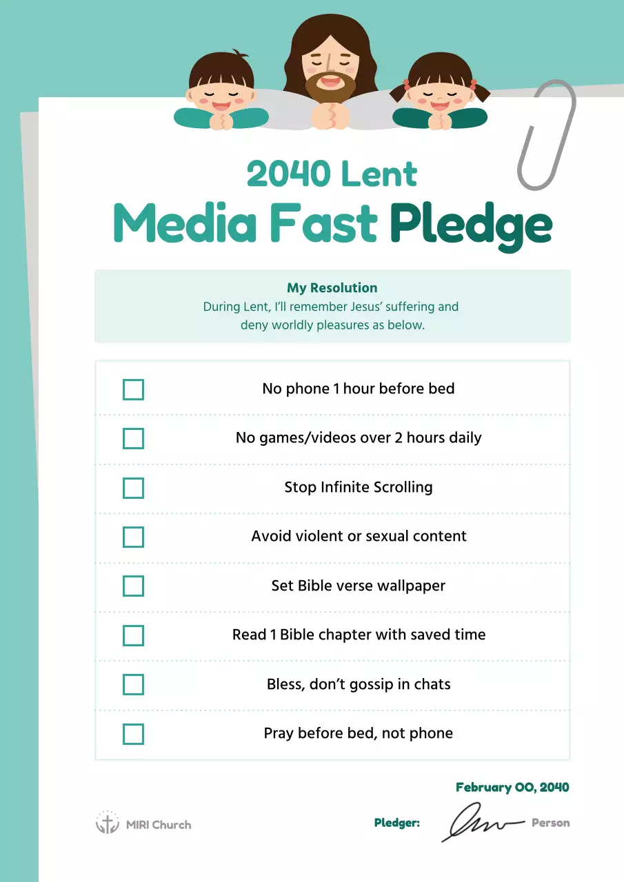 녹색의 간단한 종교적 지침