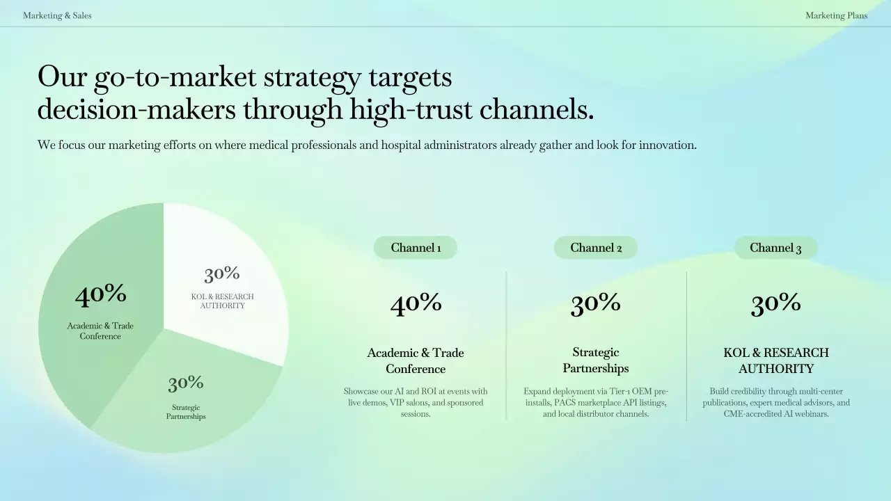 블루 모던 의료 AI 가이드