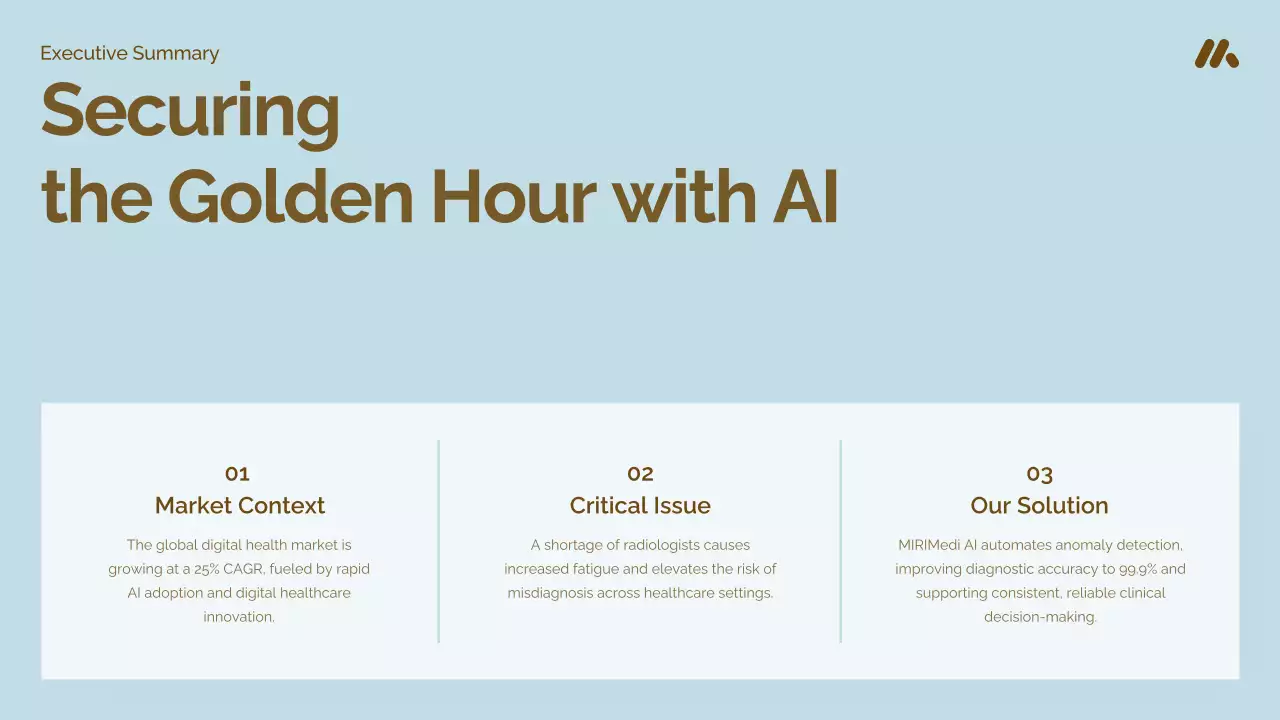 브라운 현대 의료 프레젠테이션