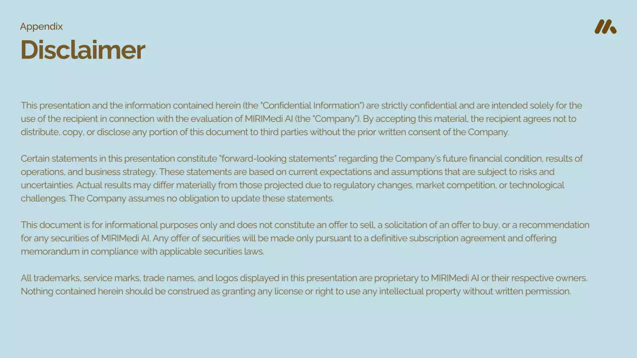 브라운 현대 의료 프레젠테이션