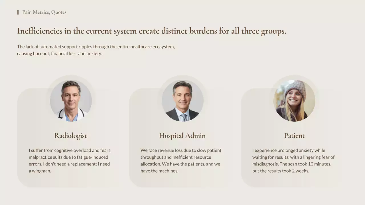 베이지색 최소형 AI 방사선 가이드