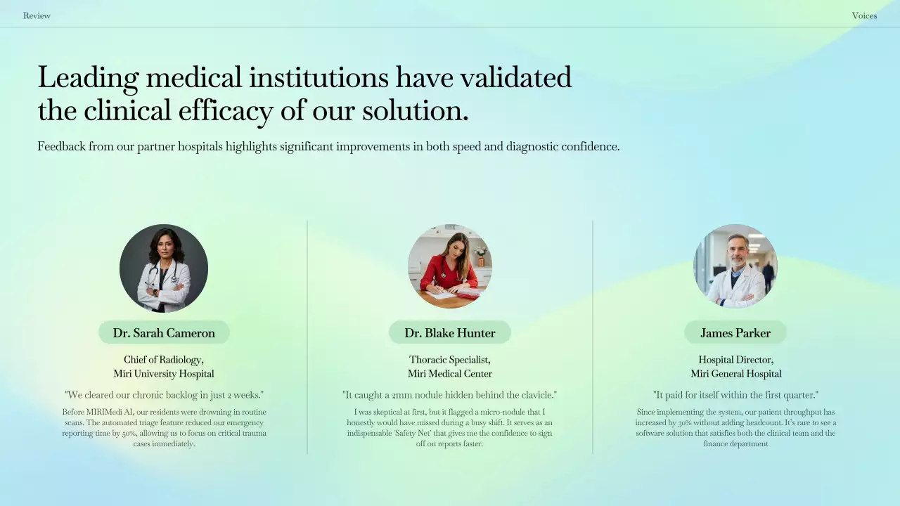 블루 모던 의료 AI 가이드