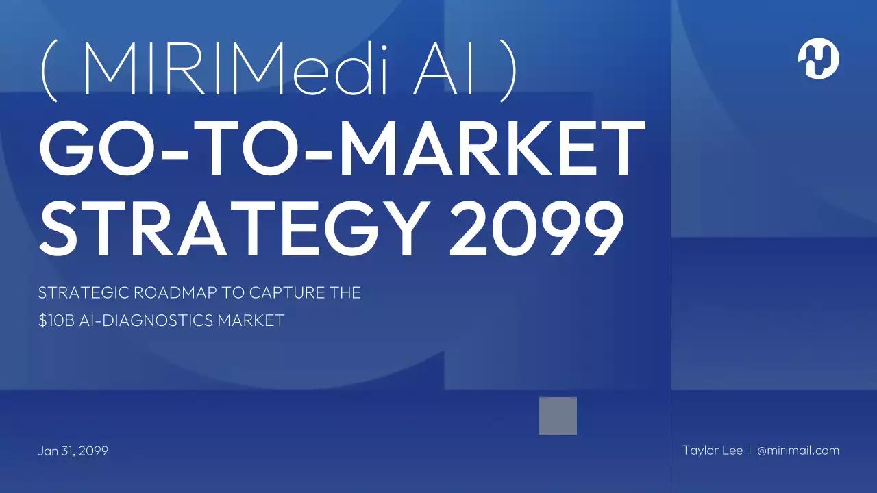 blue modern AI strategy plan