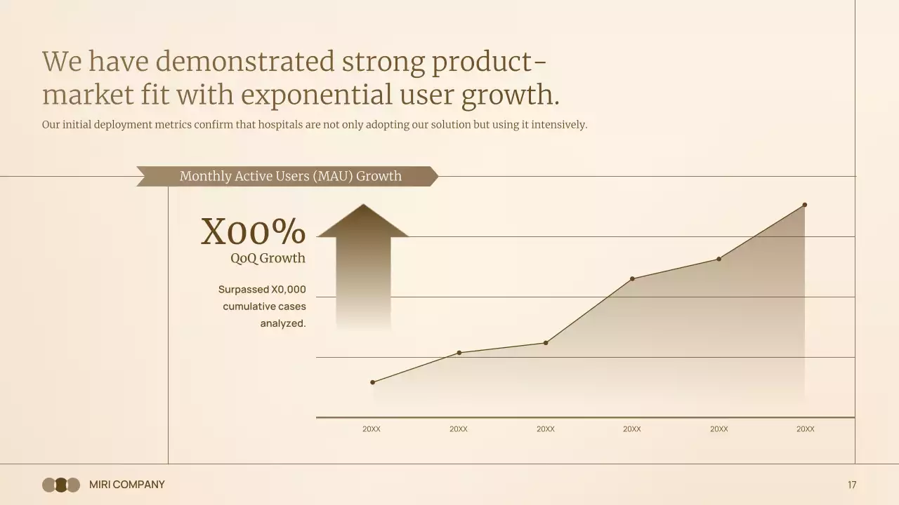 베이지색 현대 방사선학 프레젠테이션