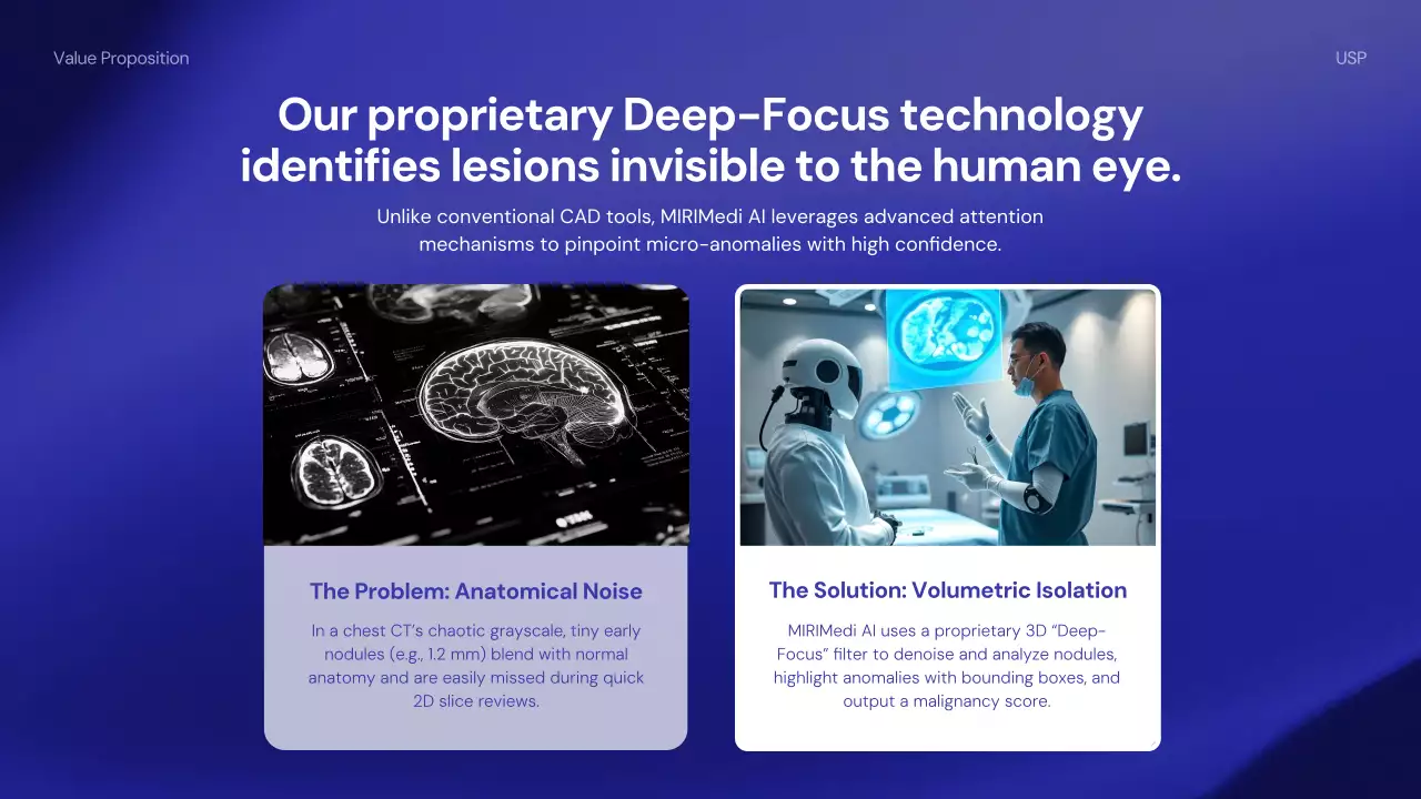 파란색 현대 의학 가이드