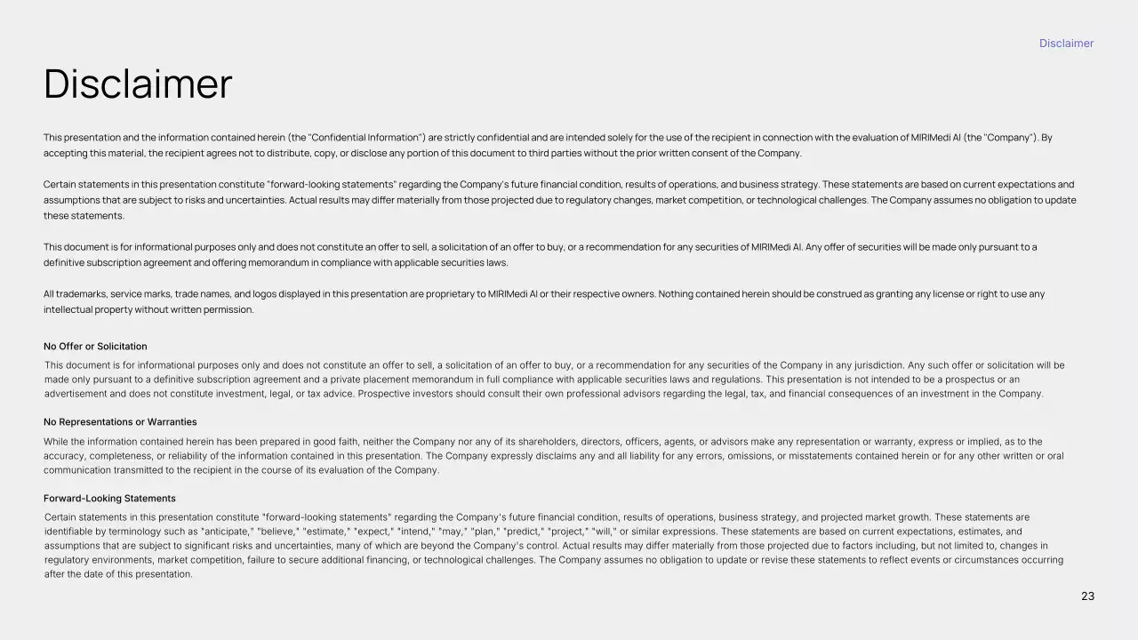 파란색 미니멀리스트 AI 방사선과 편지