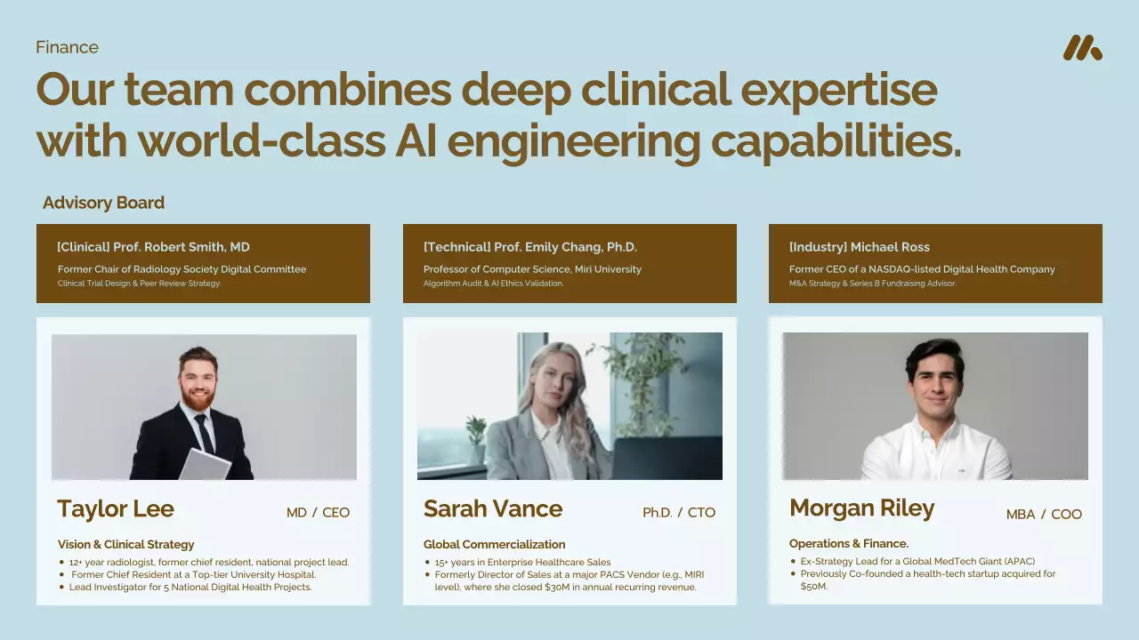 브라운 현대 의료 프레젠테이션