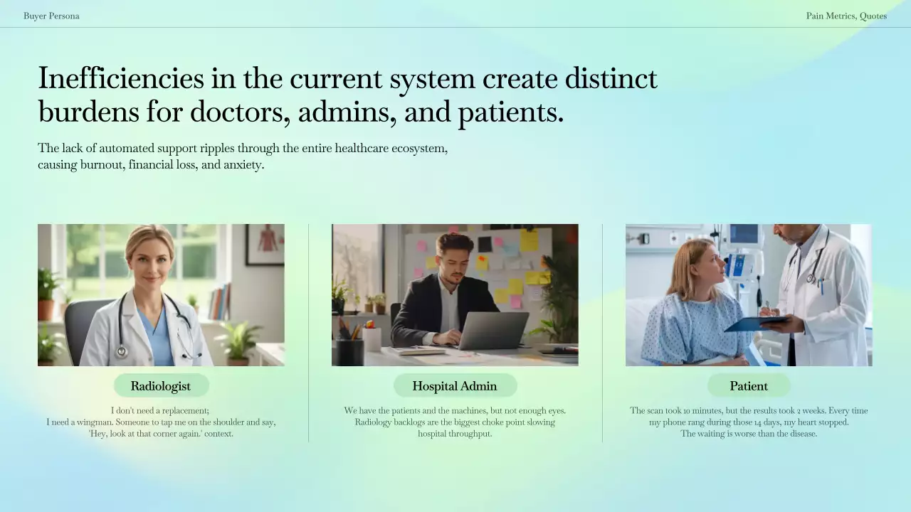 블루 모던 의료 AI 가이드