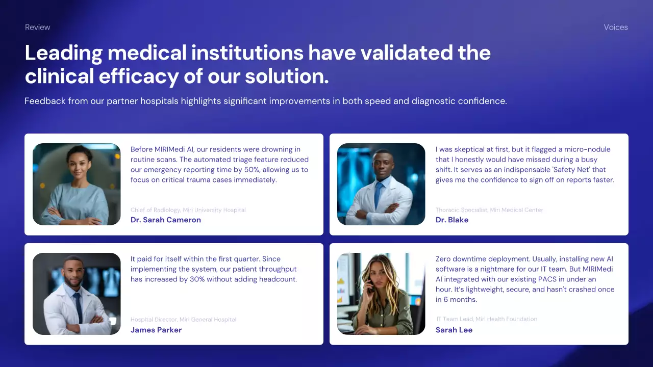 파란색 현대 의학 가이드