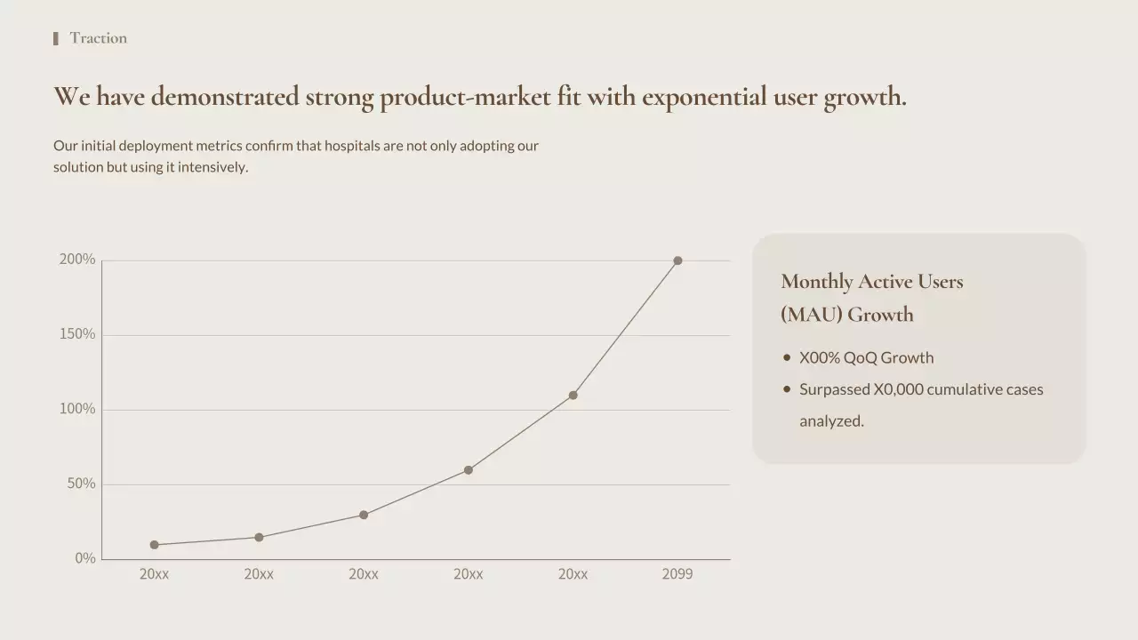 베이지색 최소형 AI 방사선 가이드