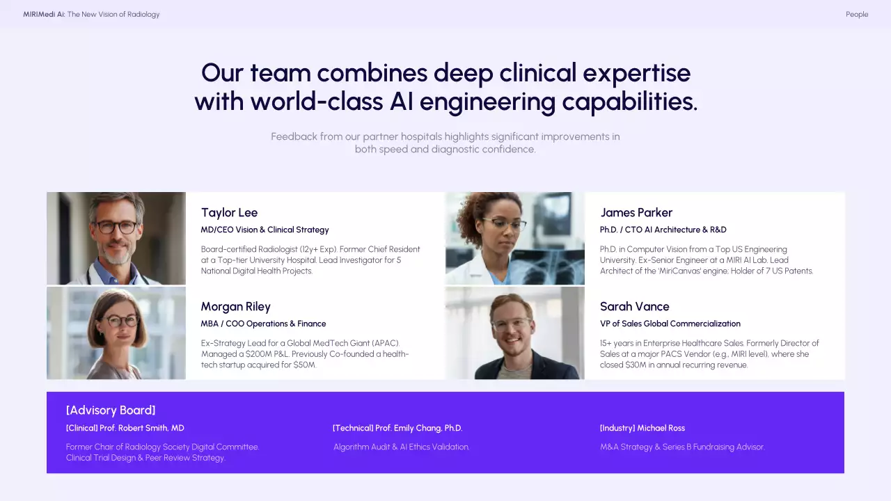 파란색 최신 방사선학 프레젠테이션