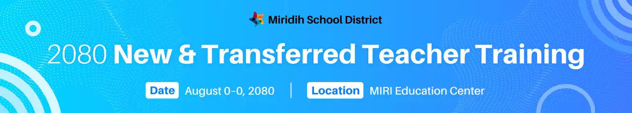 pengumuman pelatihan guru modern biru