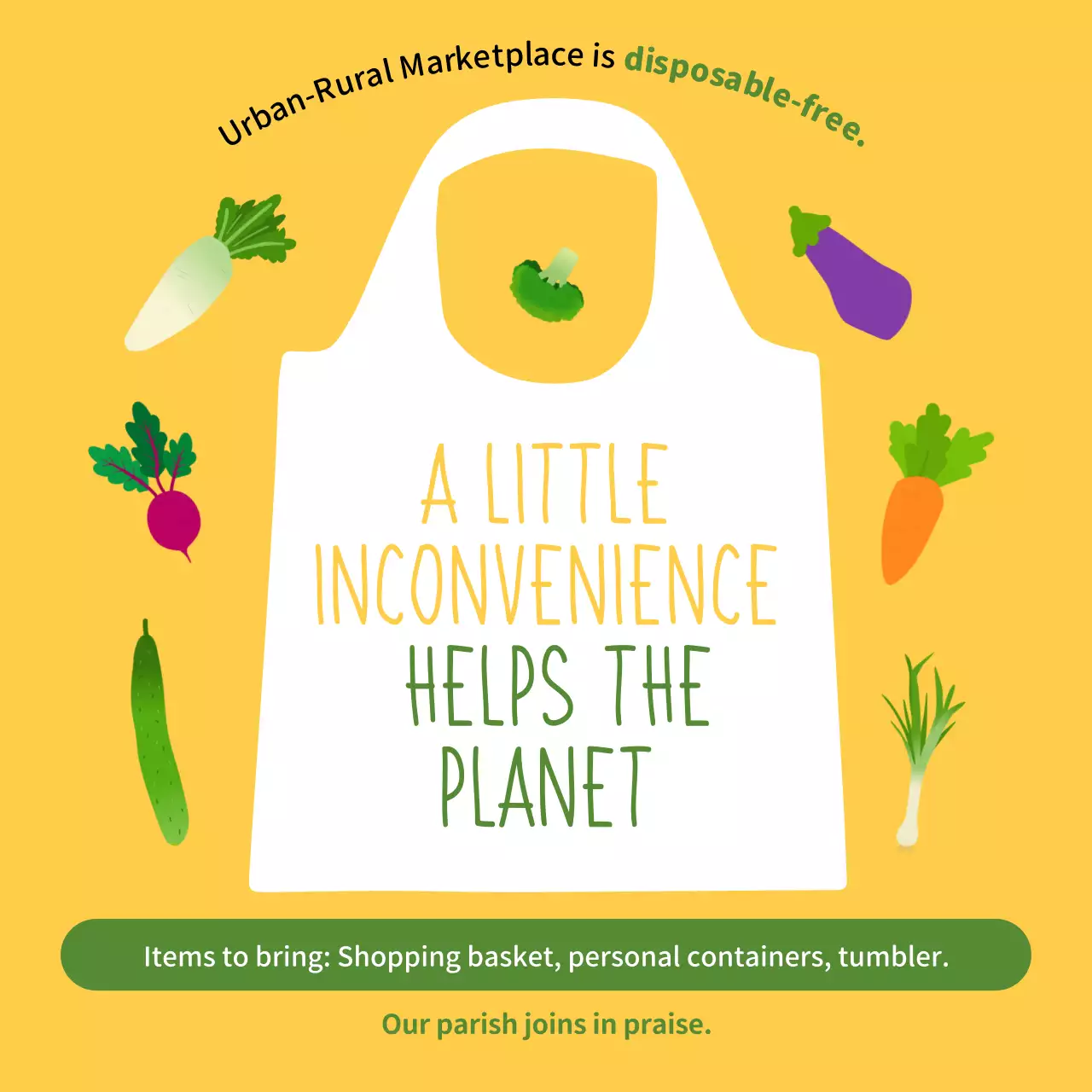 노란색 미니멀리스트 환경 가이드