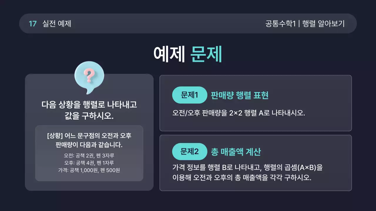민트 모던 고등학교 수학 교육 안내