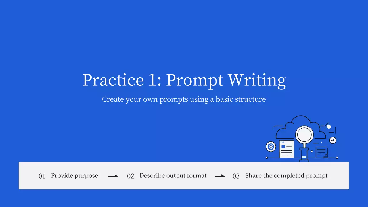 블루 미니멀 AI 학습 가이드