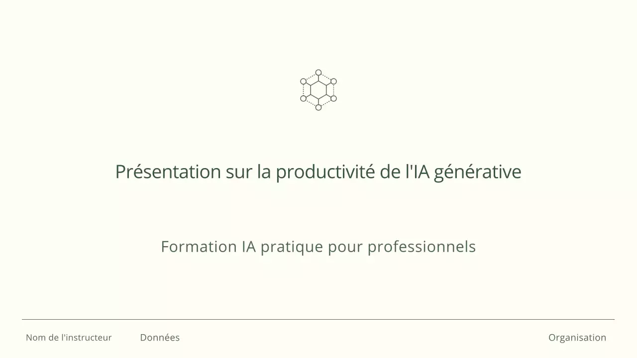 Guide de formation à l'IA minimale verte