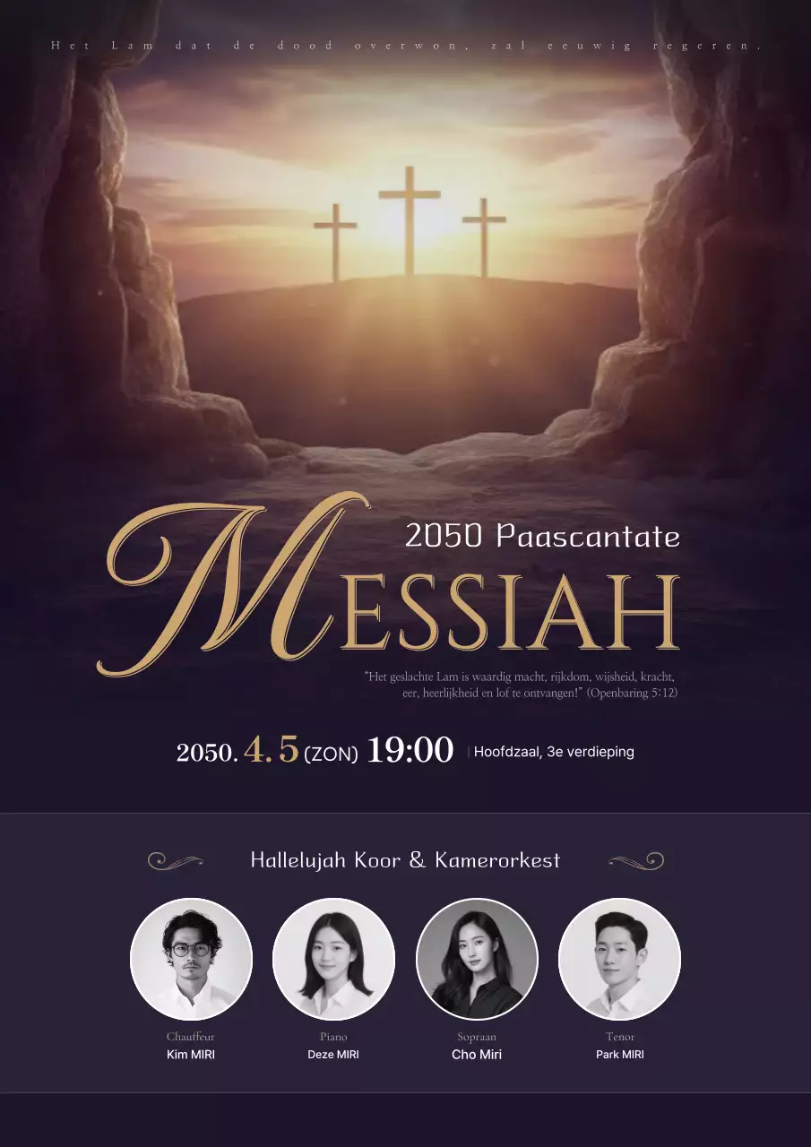 Zwarte luxe paasevenement