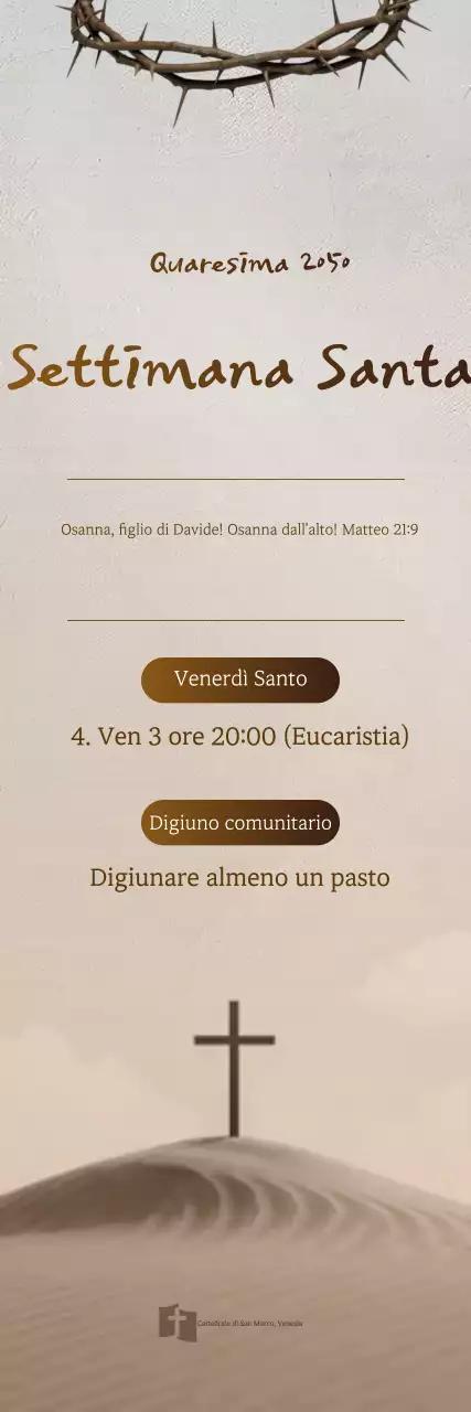 Guida semplice alla Settimana Santa di Brown