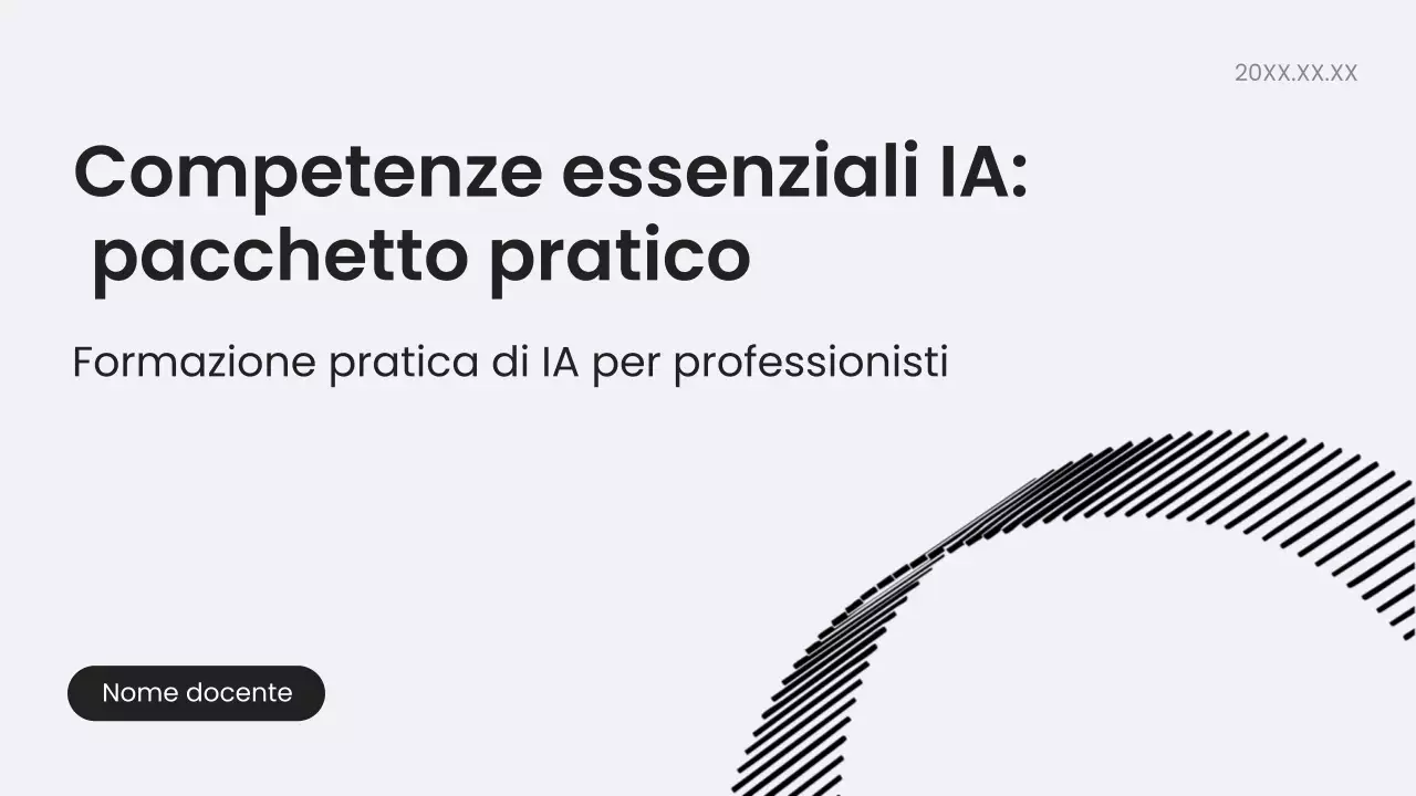 guida alla formazione dell'intelligenza artificiale moderna nera