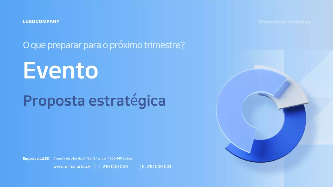 Livro Azul de Planejamento de Eventos de Marketing Moderno