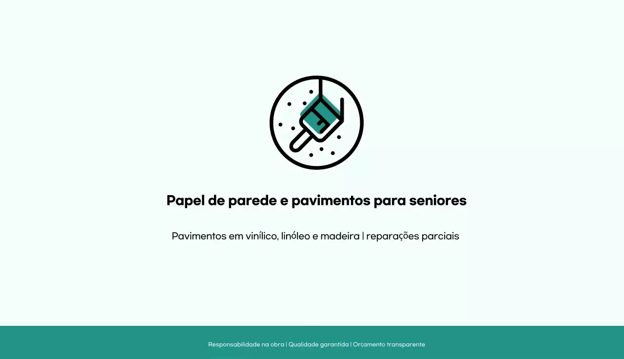 Promoção de Interiores Simples e Menta