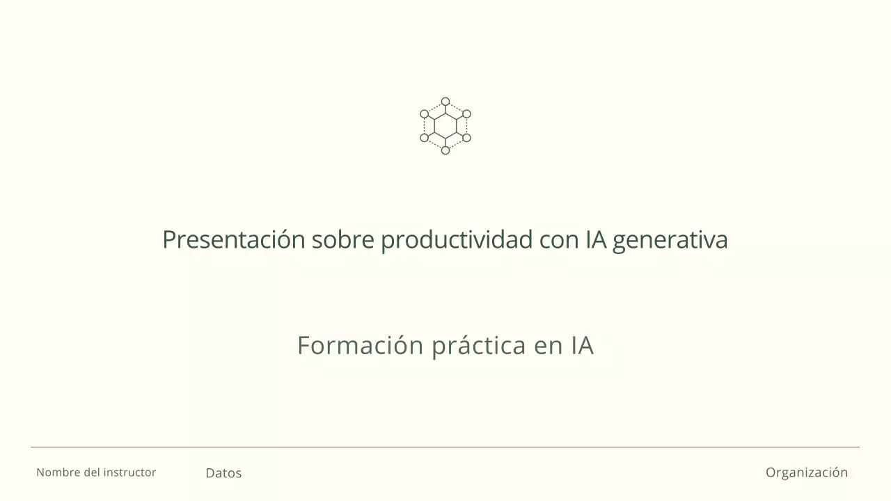 Guía de entrenamiento de IA minimalista ecológica