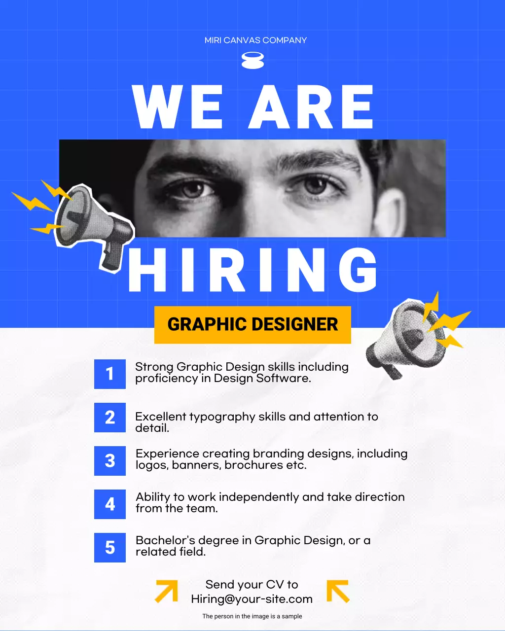 Blue Modern Job Hiring