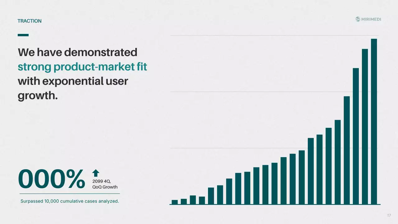 회색 심플 비즈니스 프레젠테이션 피치