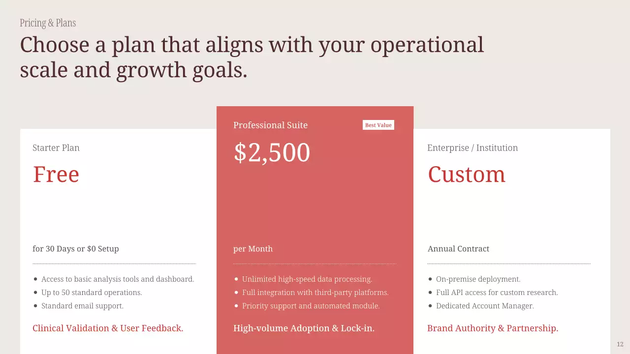 베이지색 심플 비즈니스 프레젠테이션