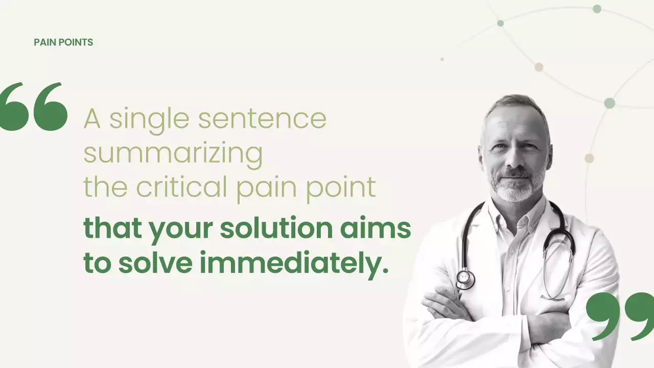 친환경 미니멀리즘 비즈니스 프레젠테이션