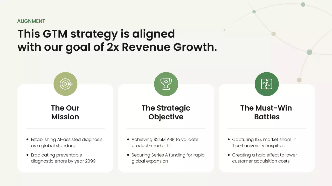 친환경 미니멀리즘 비즈니스 프레젠테이션