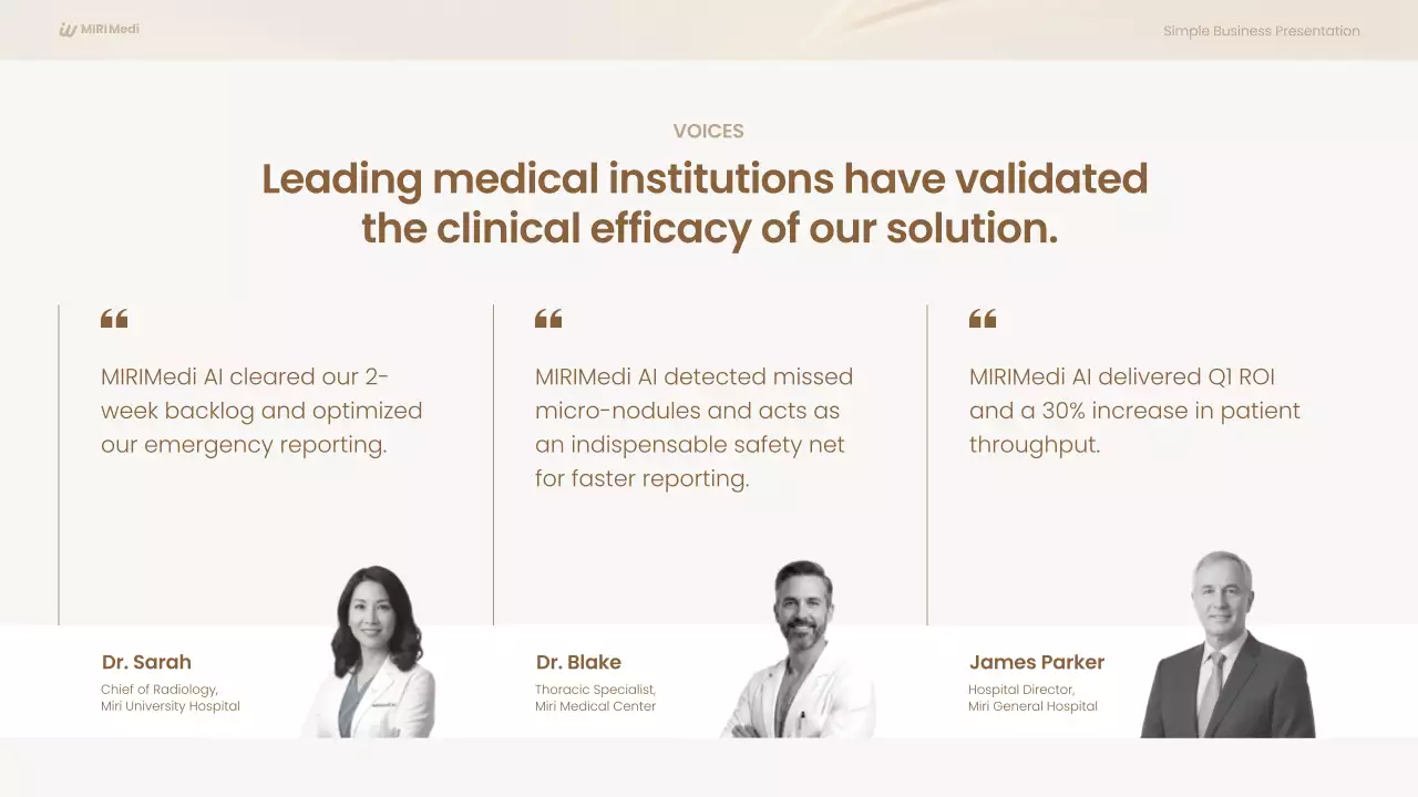 베이지 미니멀 비즈니스 계획 프레젠테이션