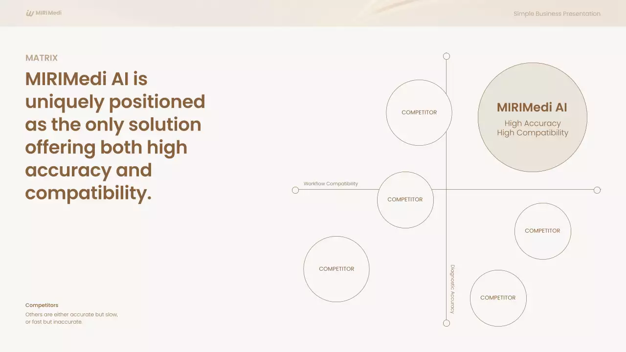 베이지 미니멀 비즈니스 계획 프레젠테이션