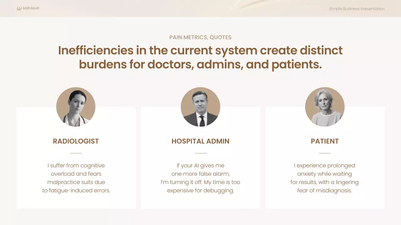 베이지 미니멀 비즈니스 계획 프레젠테이션