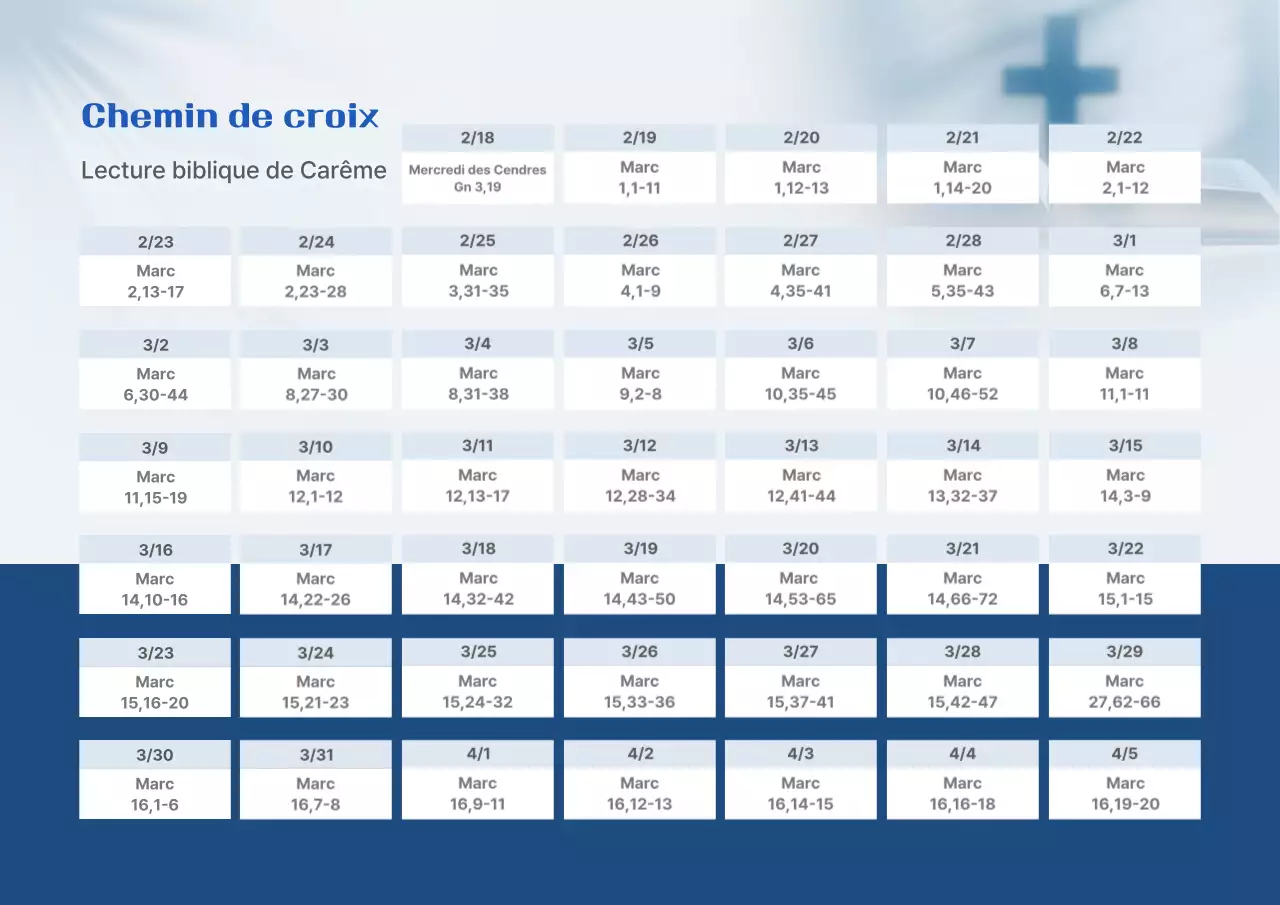 Guide de lecture biblique simple bleu