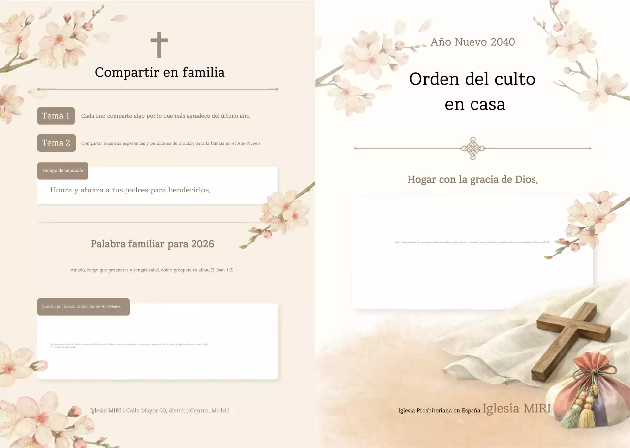 Guía de adoración para el hogar limpio beige