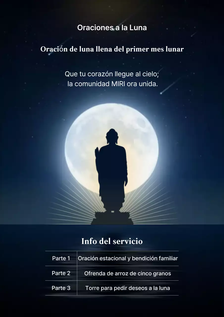 Guía de oración sencilla para la primera luna llena azul
