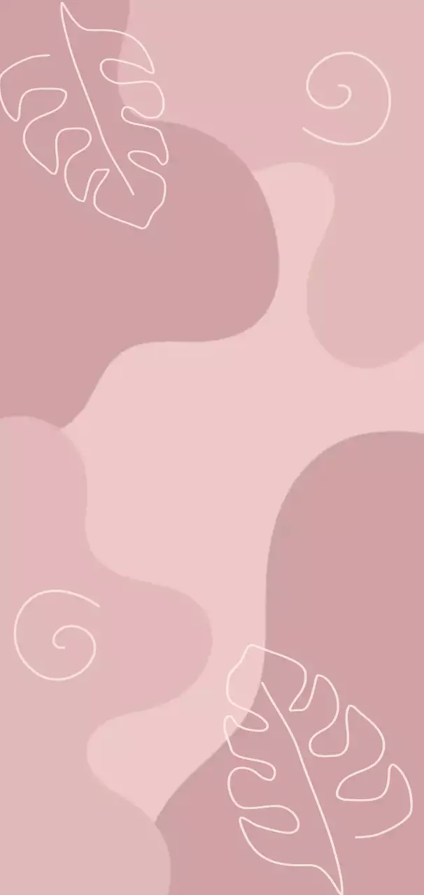 핑크색 미니멀리스트 배경에 자연 배경