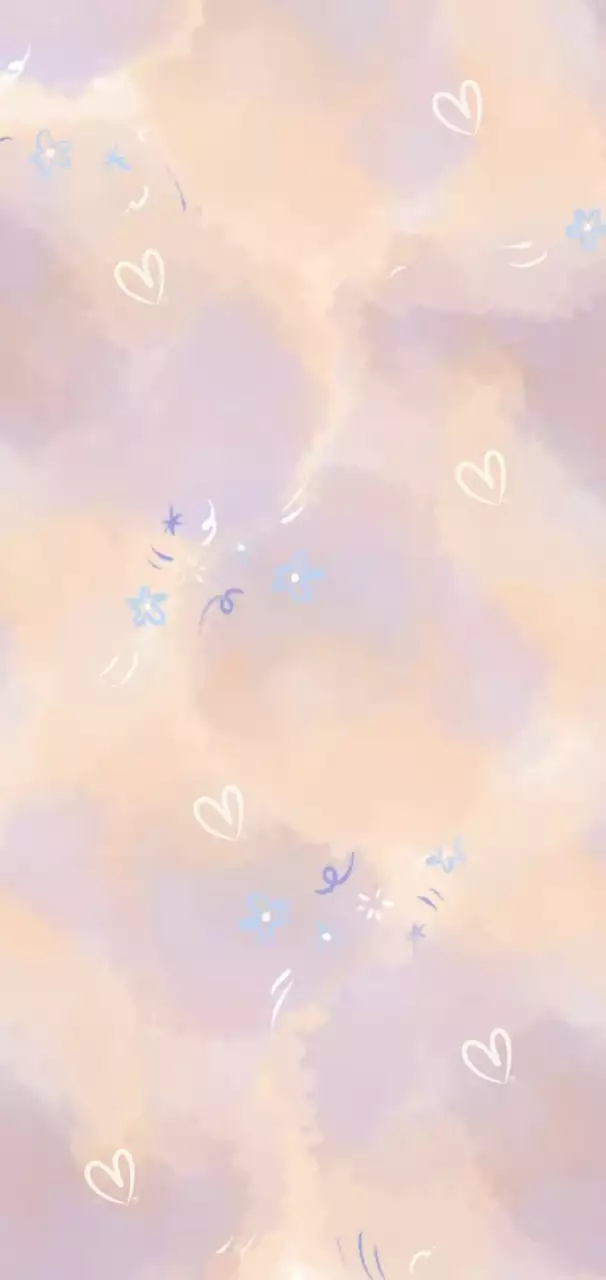 귀엽고 로맨틱한 연보라색 일기장 배경