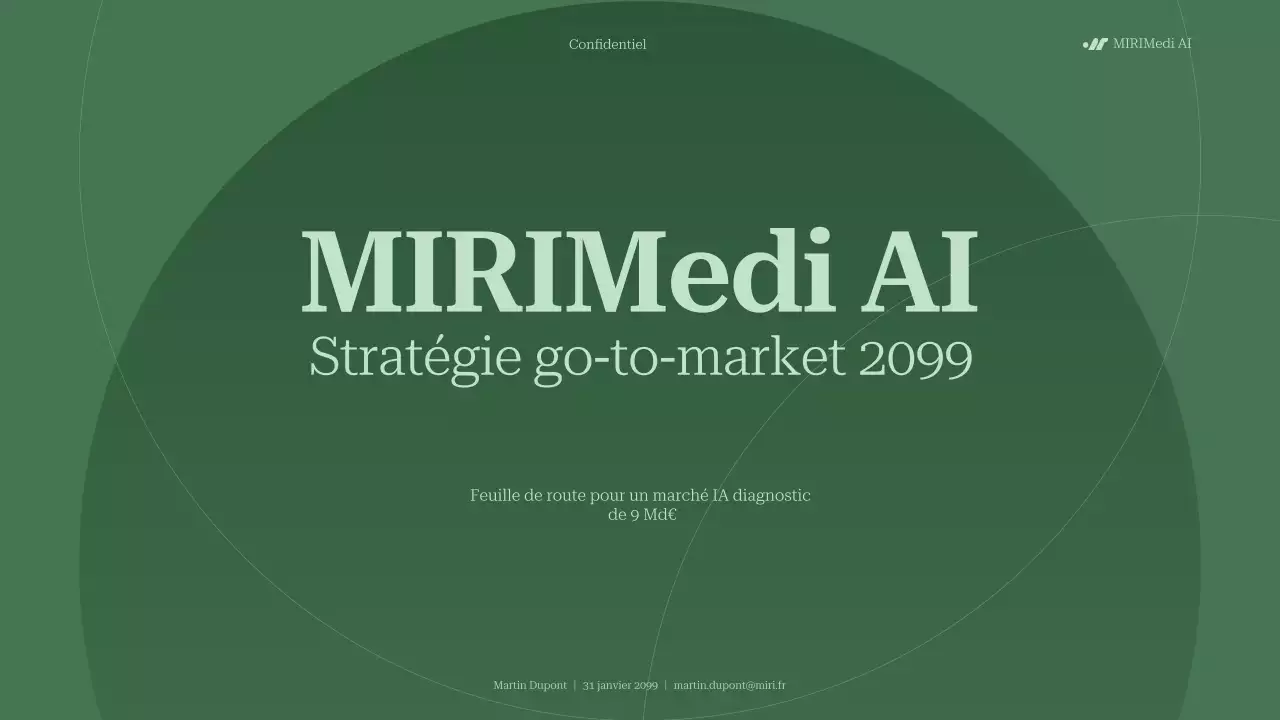 plan d'affaires pour des diagnostics d'IA modernes et écologiques