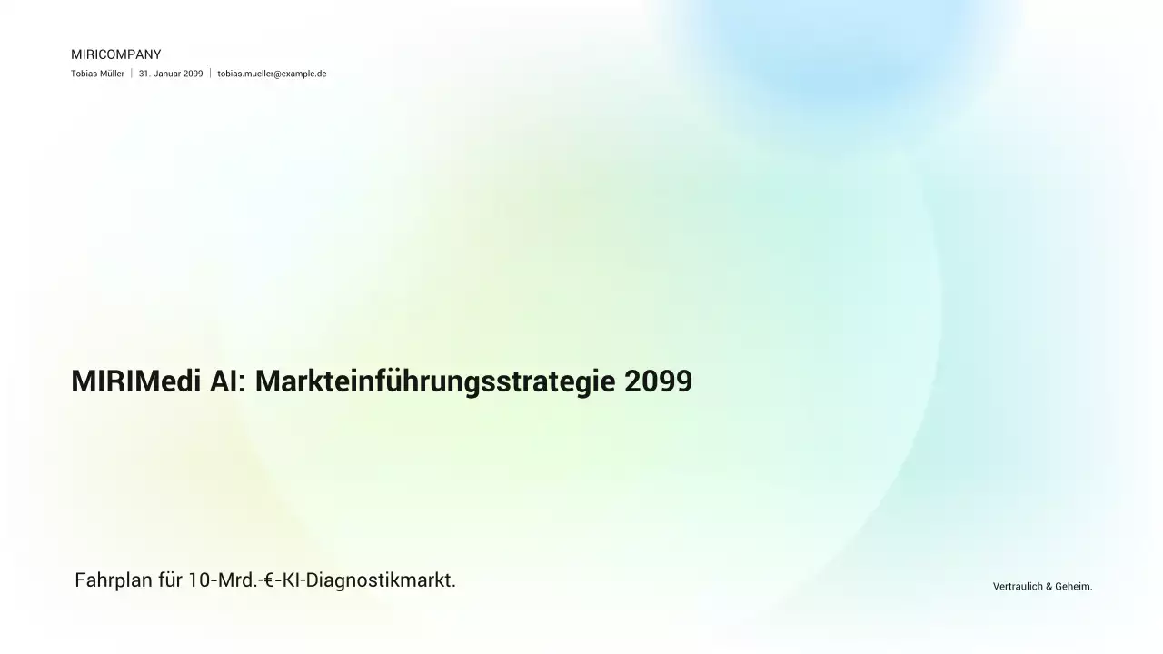 Blue Clean KI-Diagnostik-Unternehmen