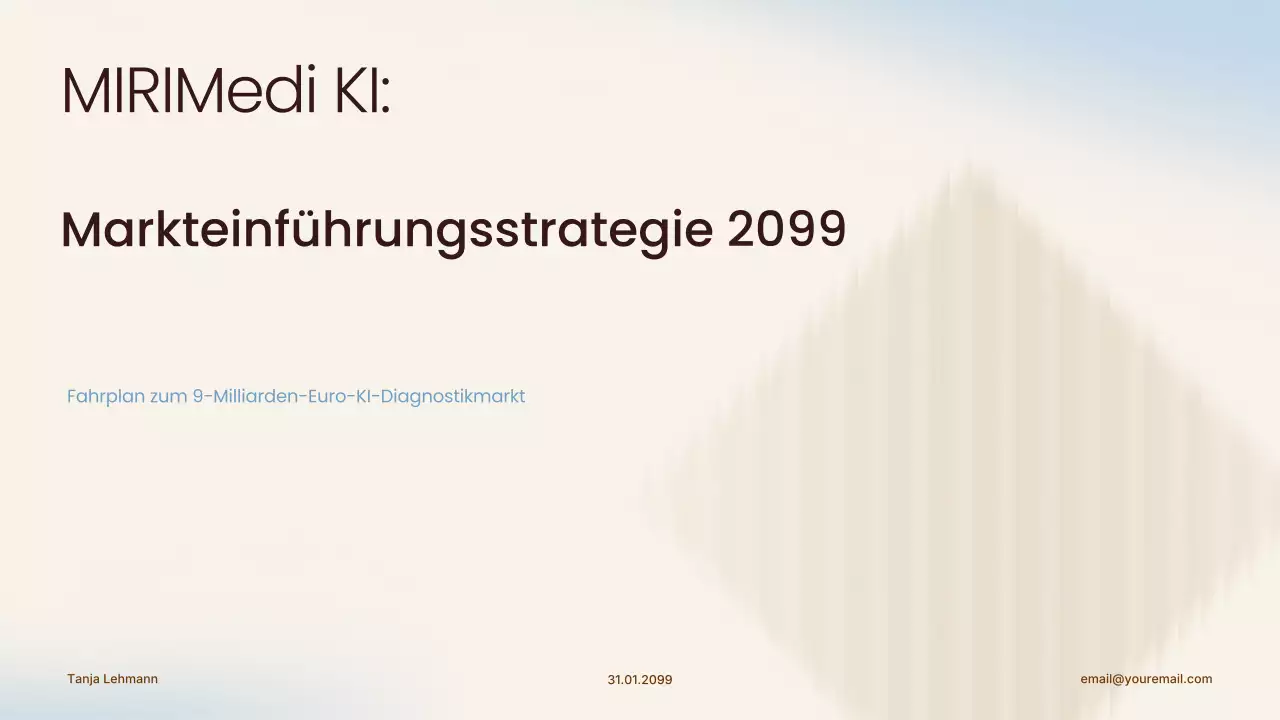 Beige Modern AI Produktpräsentation