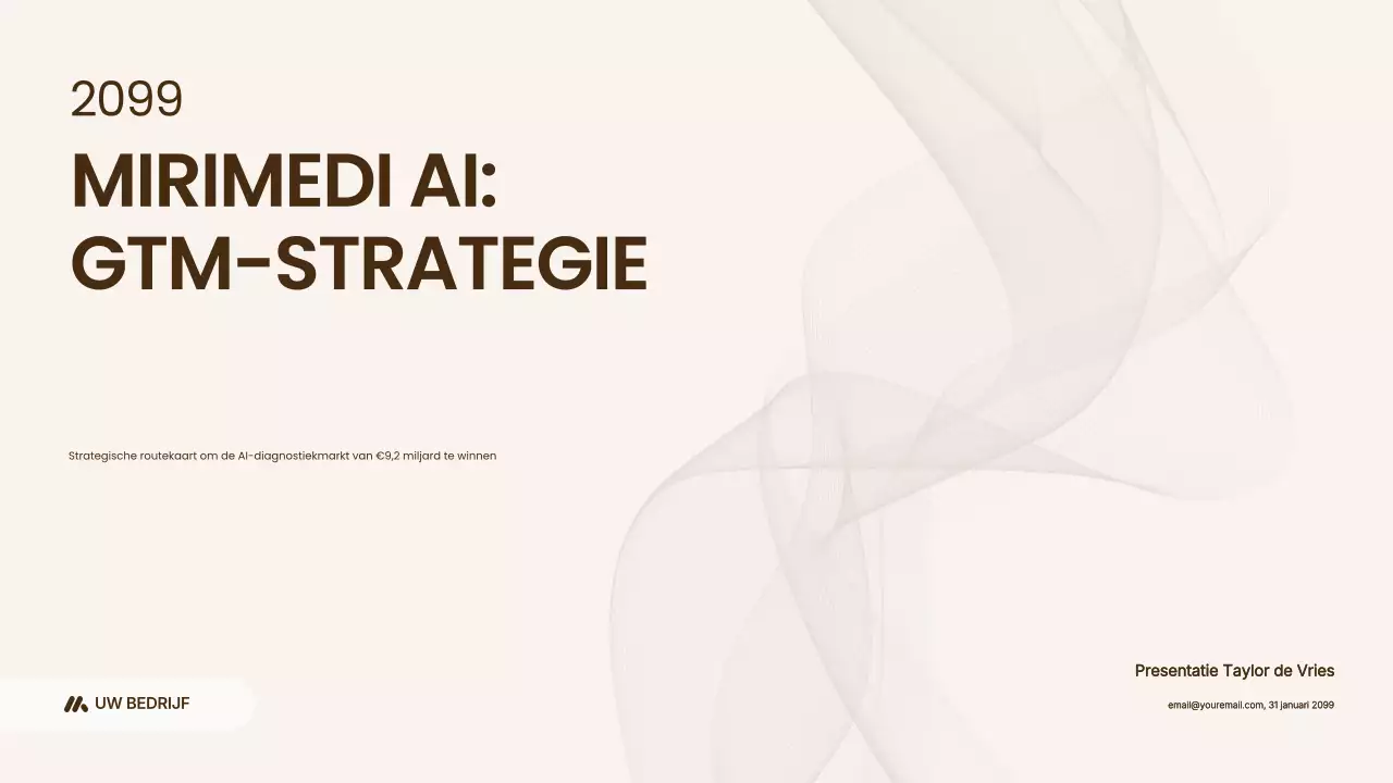 Beige Moderne AI Bedrijfspresentatie