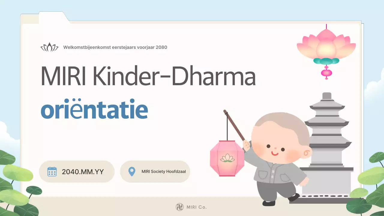Een gids voor de Sky Blue Buddhist Children's Dharma Service