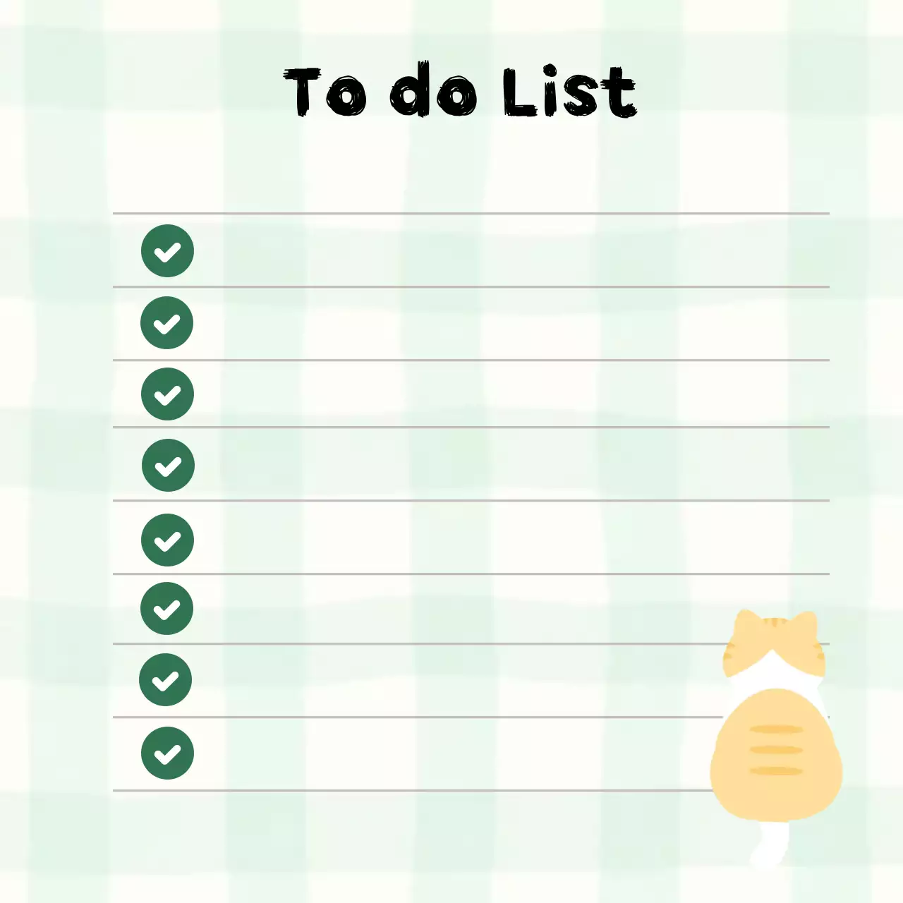 체크리스트메모지