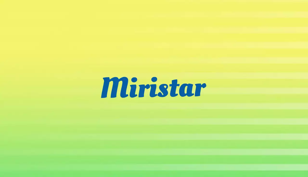 노랑 심플 브랜드 홍보