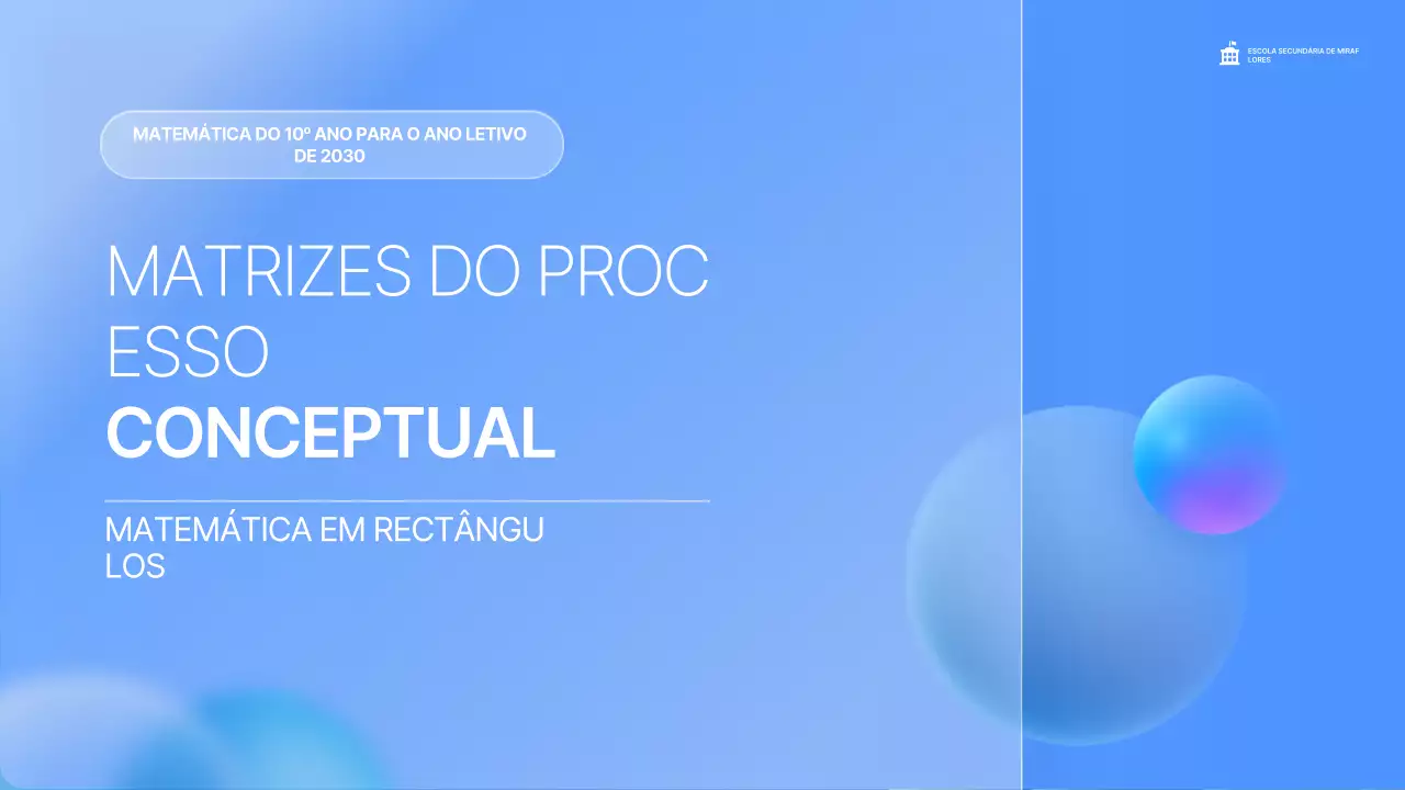 Materiais didáticos de matemática simplificada para o ensino médio, elaborados por Blue.
