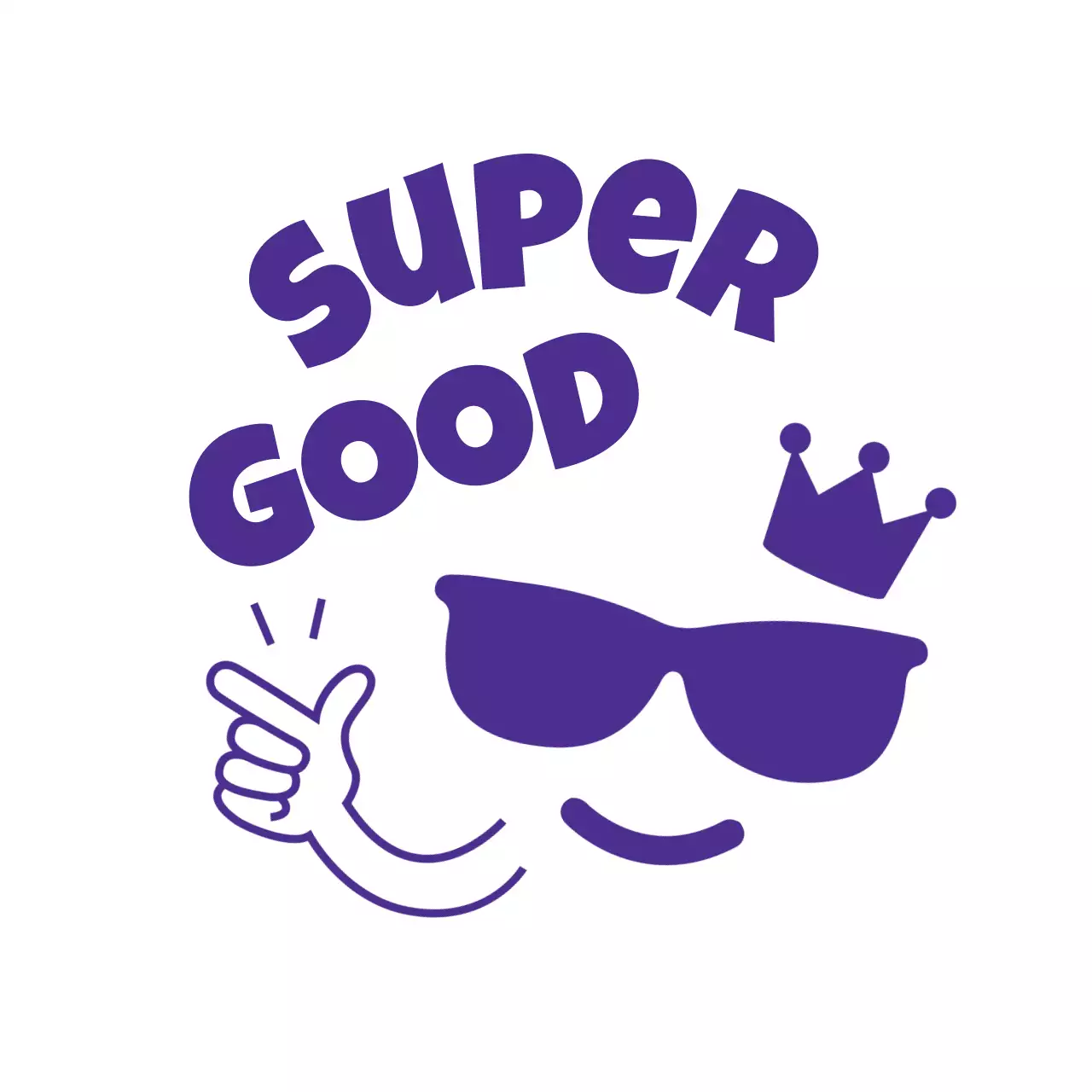 보라 심플 긍정 문구 홍보