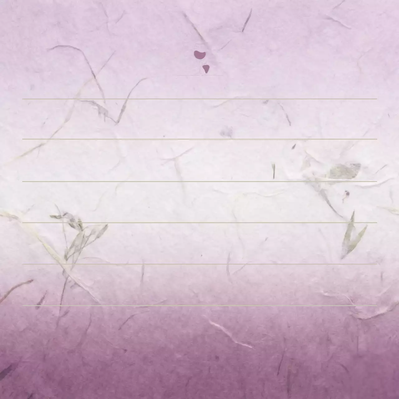 연보라 미니멀 자연 포토프레임