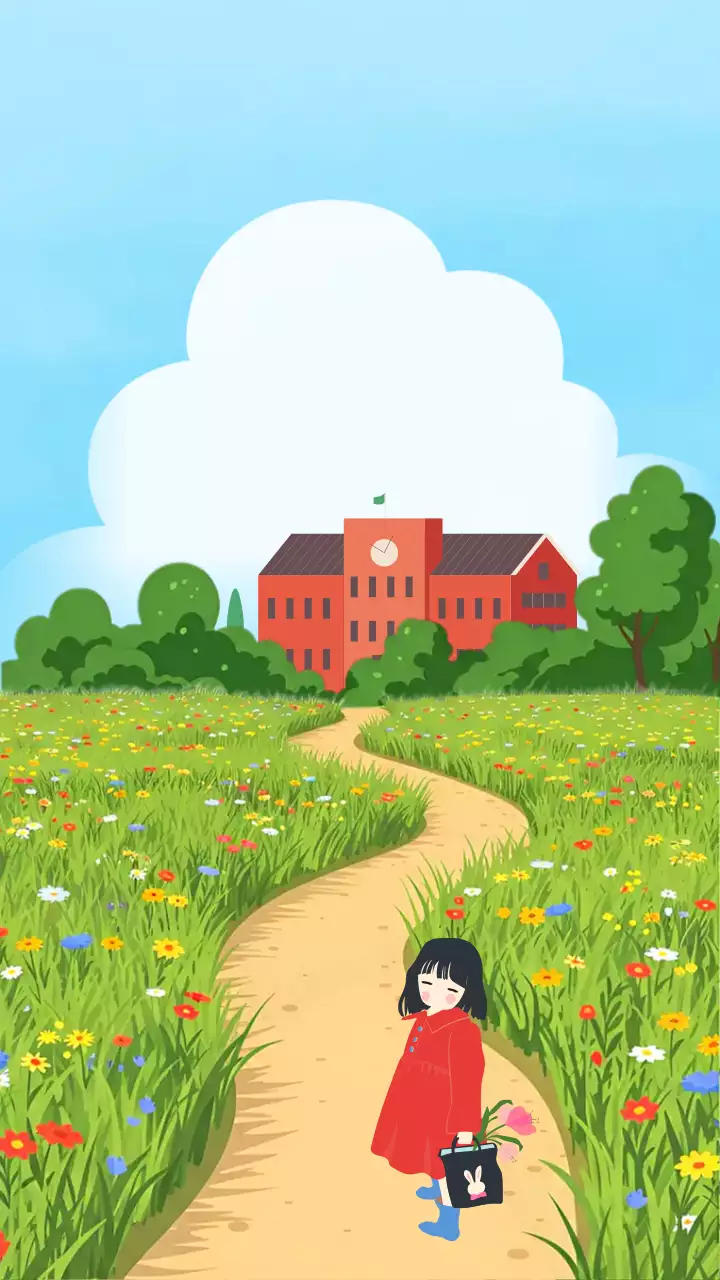 초록 미니멀 자연 산책 안내